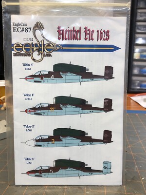 1/32 EagleCals Eac32-87 Heinkel He 162s