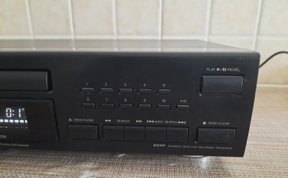 JVC XL-V164 COMPACT DISC PLAYER OTTIMO STATO 100% WORKING - Immagine 4 di 4