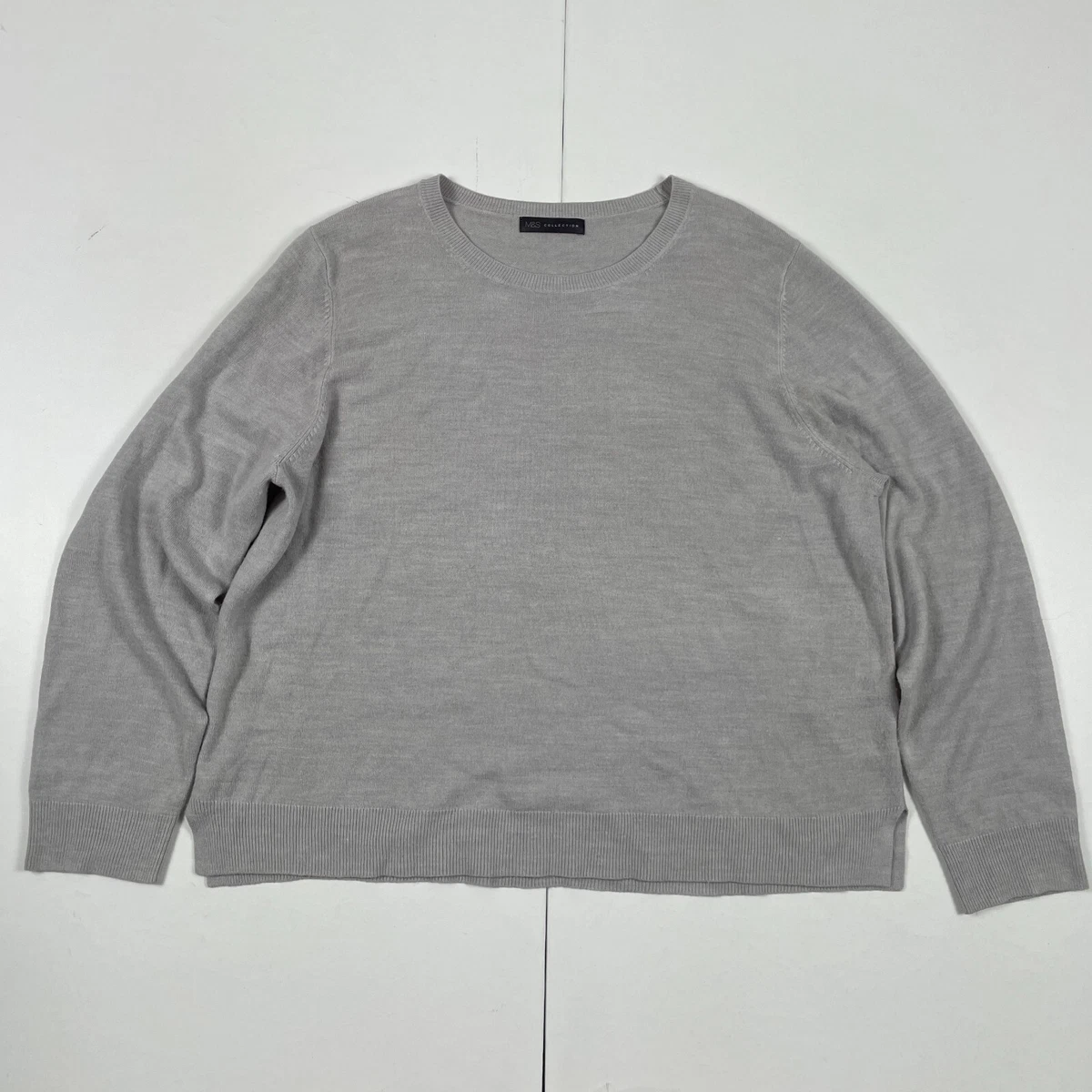 M&s grey best sale jumper