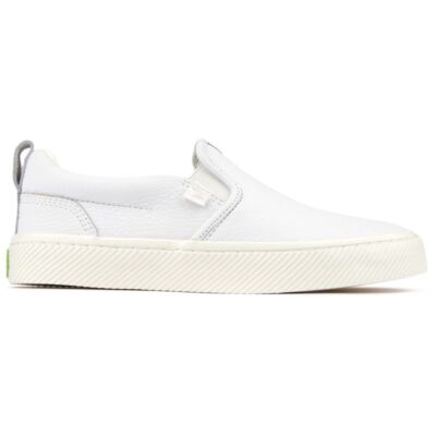 Cariuma Damen Slip-On Skater-Schuhe Weiß