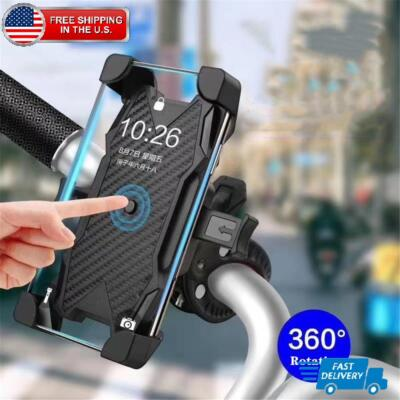 #ad Motorcycle Bike ATV Mobile Cell Phone Holder GPS Phone Handlebar Mount Holder US $8.10