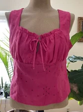 The General Good Eyelet Top Xl