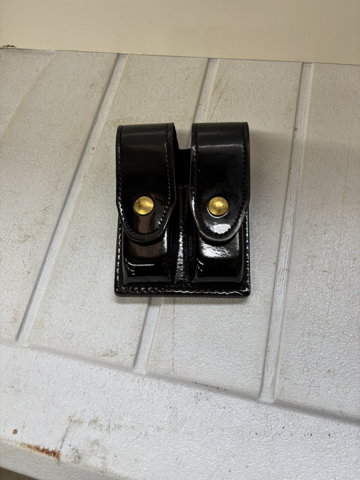 Gould & Goodrich H627-4CL Double Magazine Case Hi-Gloss UNUSED-image