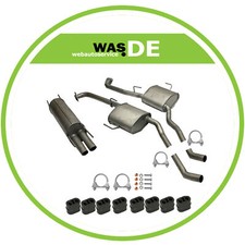 Auspuffanlage Auspuff ab Kat Opel Omega B 3.0 V6 inkl. Montagesatz