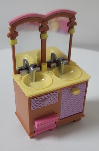 Fisher Price Loving Family Set Bagno - Vasca da Bagno Vanity WC Vasino Allenamento - Foto 13 di 24