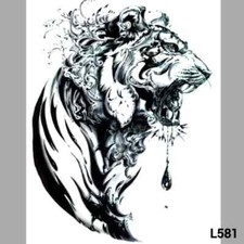 Large Totem Temporary Tattoos Arm Leg Body Waterproof 3D Art Tattoo Sticker 581