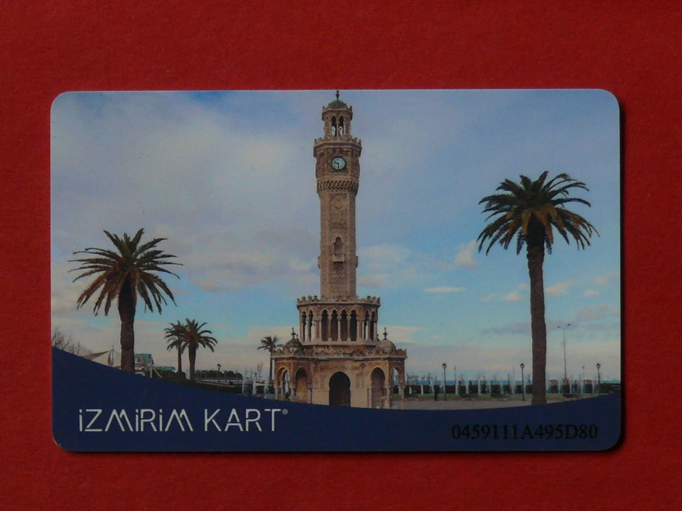IZMIR Kart  elekt.Fahrkarte für den Nahverkehr f.d.IZMIR + Region(Gültig!) 