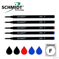 Pk/5 Schmidt 888 Rollerball Refills Black-red-blue Fine on sale Pk/5 Schmidt 888 Rollerball Refills Black-red-blue Fine on sale