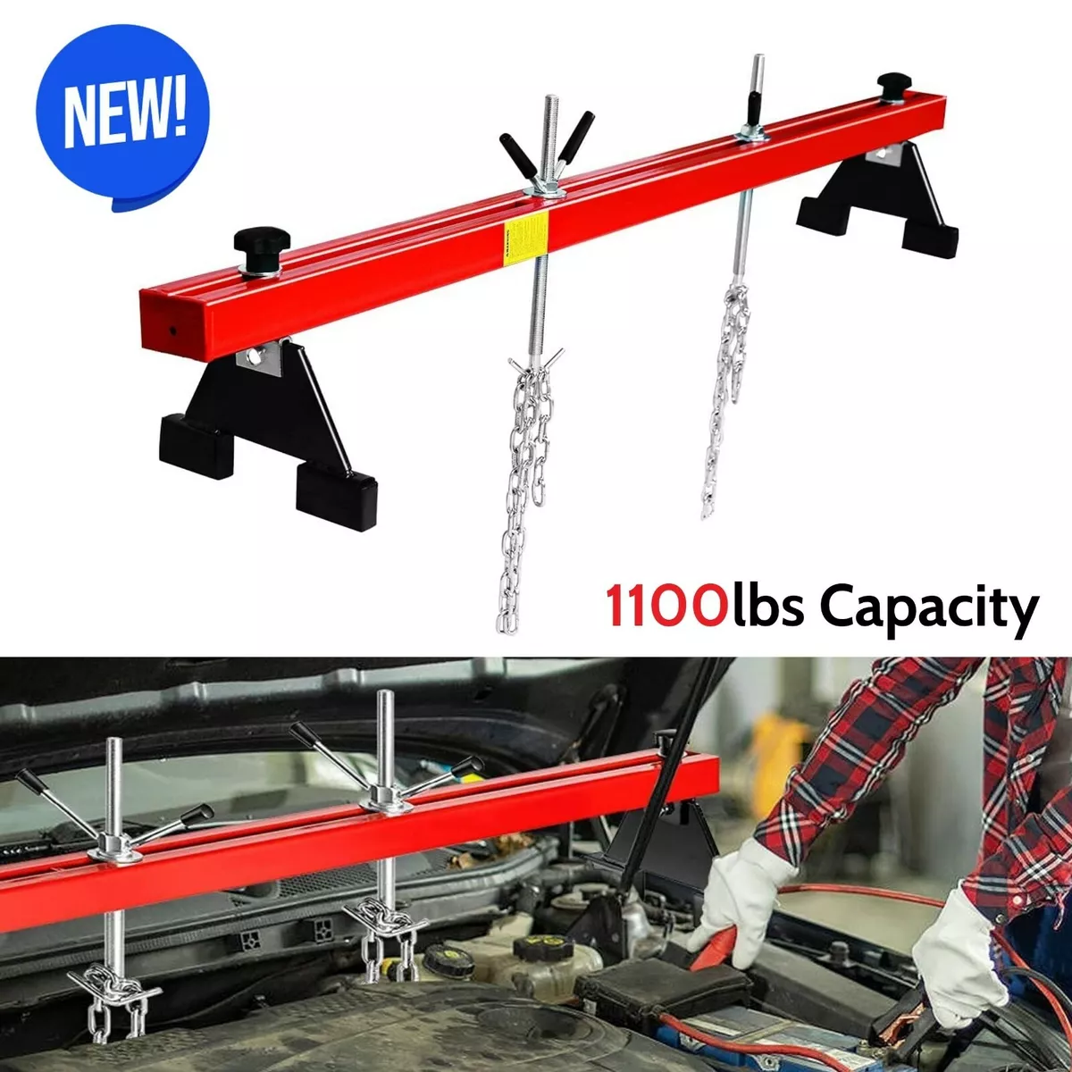 Engine Support Bar Transverse Hoist Lift Motor Transmission