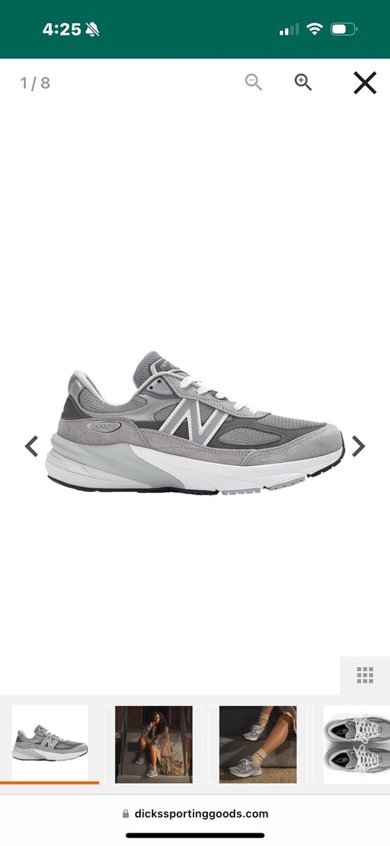 Size 6.5 - New Balance 990v6 gray new in box | eBay