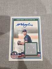 Gabriel Hughes 2023 Stars & Stripes Auto Signature Materials /# D To 100 !!!!