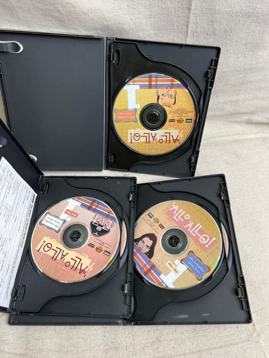 Lot of 3 BBC Allo Allo! DVD Complete Series Seasons 1, 2, and 3 VGC TESTED Lot of 3 BBC Allo Allo! DVD Complete Series Seasons 1, 2, and 3 VGC TESTED
