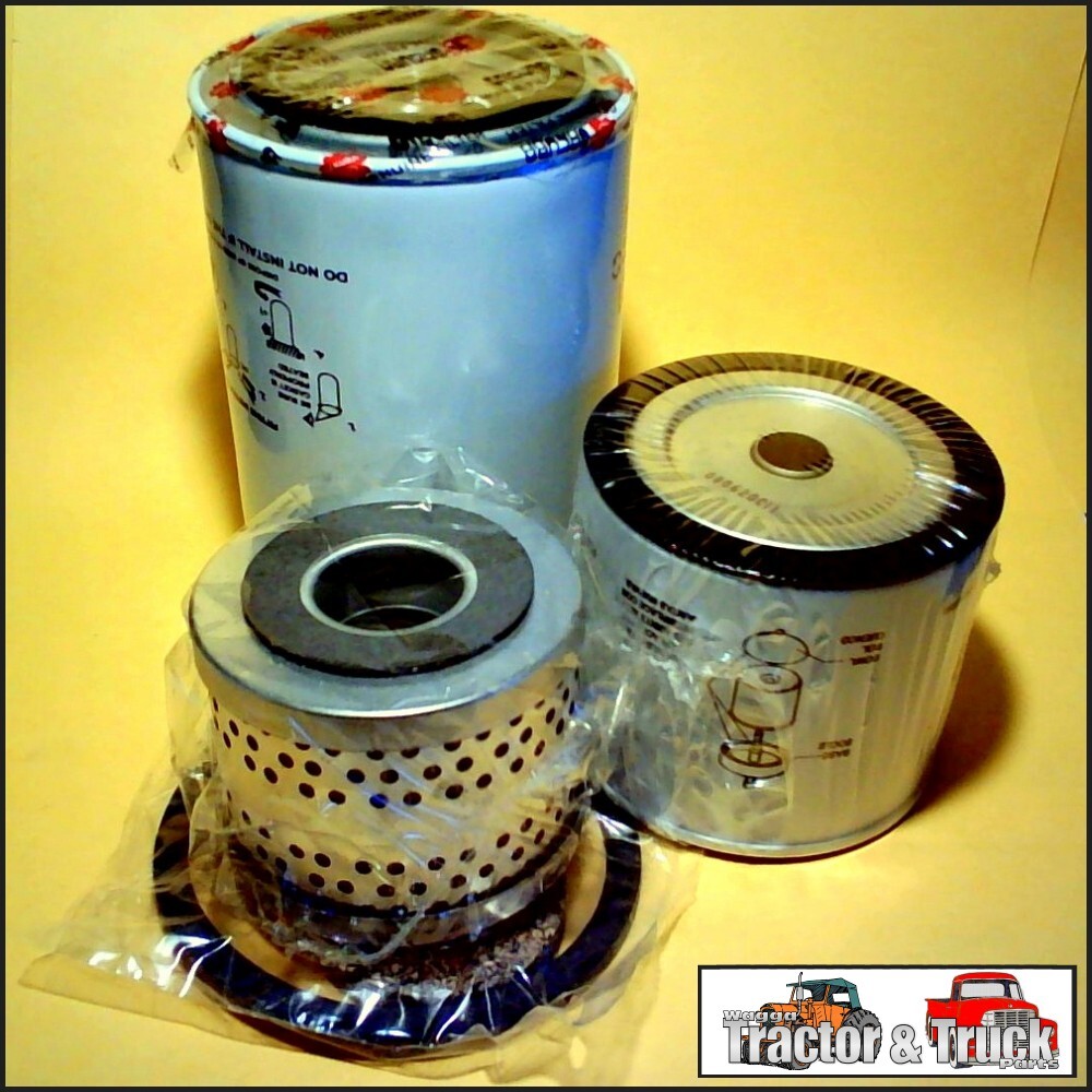 FLK2000 Oil Fuel Filter Kit Case Early 580B Loader Backhoe w G188D