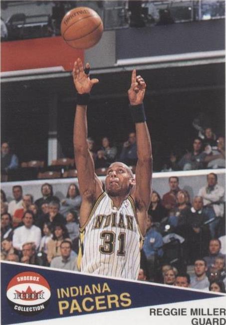 2001-02 Fleer Shoebox Collection - Reggie Miller #89 - 1 of 2