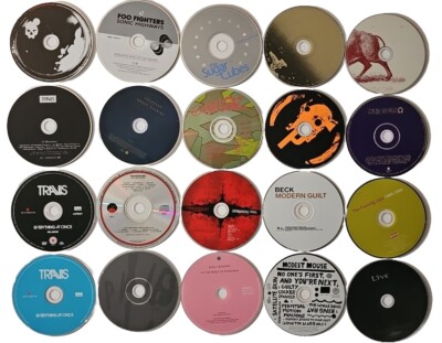 (20) CD LOT - Foo Fighters, Beck, Travis, Gorillaz, Modest Mouse, Sugar Cubes, 