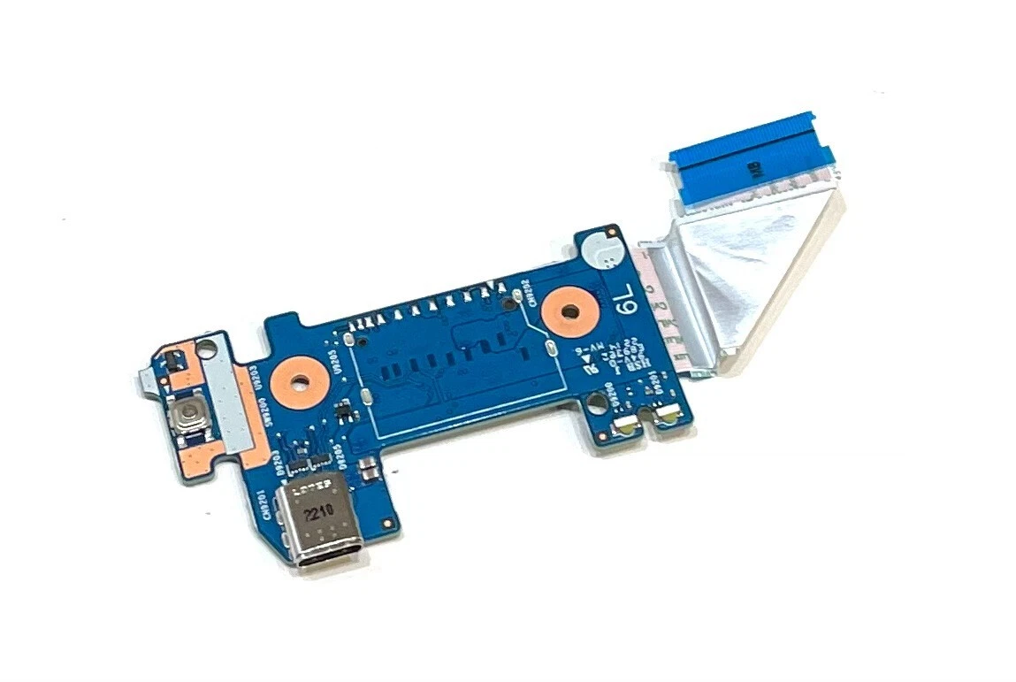 6050A2979701 HP 14-CF2111WM OEM Power Button USB Type C Board w 