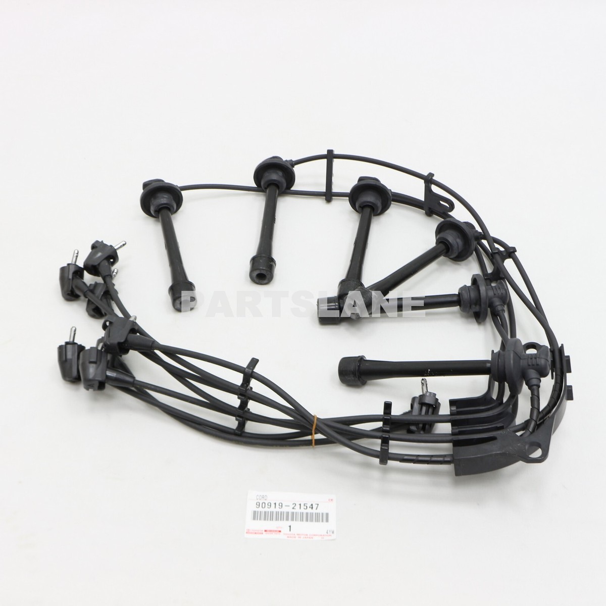 90919-21547 Toyota OEM Genuine CORD SET, COIL & SPARK, W 90919-21547 Toyota OEM Genuine CORD SET, COIL & SPARK, W