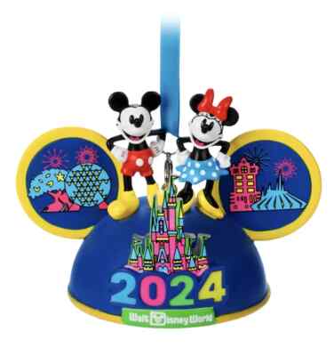 2024 Walt Disney World Mickey Minnie Light Up Ear Hat  display picture 3