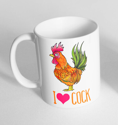 I Love Co Design bedruckte Tasse Keramik Neuheit Tasse lustiges Geschenk Kaffee Tee Geschenk