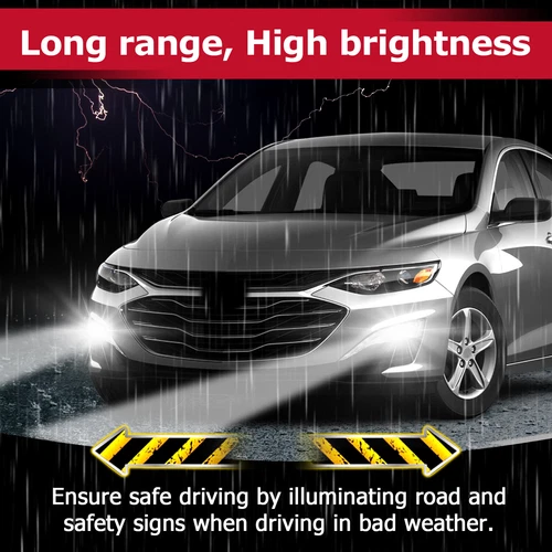 Lámpara de señal antiniebla del lado izquierdo del conductor para Chevy Malibu 2019-2023 con LED DRL - Imagen 4 de 13