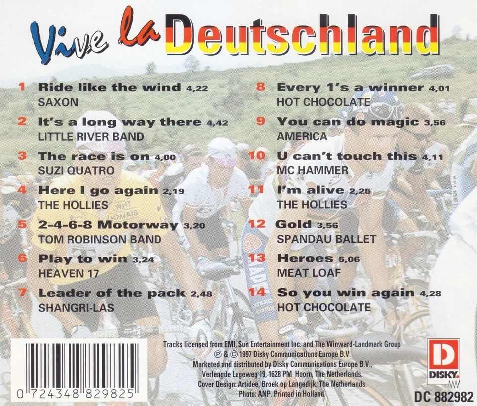 Vive La Deutschland - Tour De France 1997 (CD) !!! - Bild 2 von 3