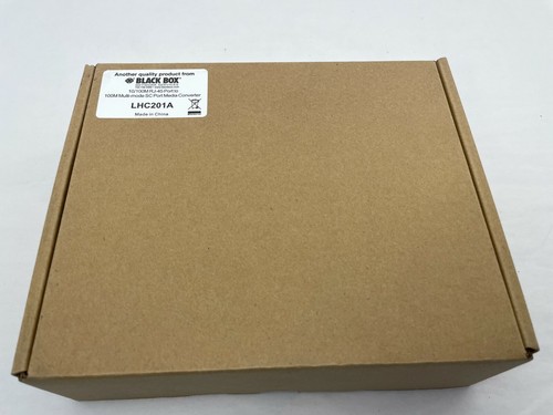 Black Box LHC201A Pure Networking Media Converter 10/100Mbps RJ-45 Port New - Picture 9 of 10