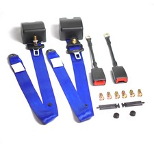 2pcs Genuine Chevrolet Silverado 1500 3-point Adjustable Car Safety Belt Straps 2pcs Genuine Chevrolet Silverado 1500 3-point Adjustable Car Safety Belt Straps