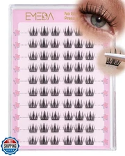 EMEDA Self Adhesive Eyelashes Clusters - Stress Free to Wear More Stickier Cl