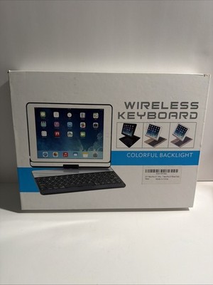 Wireless Keyboard 4 iPad Air, Air 2, Pro 9.7, iPad 2017 Rose Gold Color Earto 