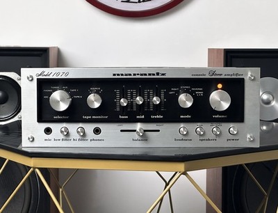 Marantz Model 1070 インテグレーテッドアンプ Marantz 1070 Integrated Amplifier - Fully restored, serviced, free