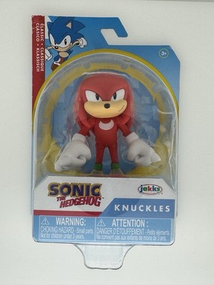 Sonic The Hedgehog KNUCKLES Bewegliche Sammel Figur von jakks classic  NEU Ovp