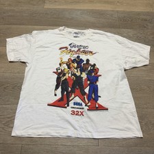 Vintage 90s Virtua Fighter Sega Genesis 32X Promo XL Shirt 1995 Single Stitch