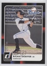 2016 Panini Donruss The Rookies Black Border 92/199 Richie Shaffer #TR15 g1d
