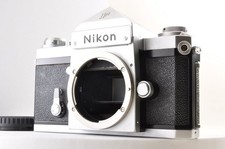 Nikon F Eye Level Silver 35mm SLR Film Camera Near Mint 5099