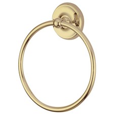 Kingston Brass BA314 Classic 6-1/16" Wall Mounted Towel Ring - Brass