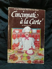 VINTAGE CINCINNATI COOKBOOK CITY'S FINEST RESAURANTS SHARE THEIR RECIPES 1980