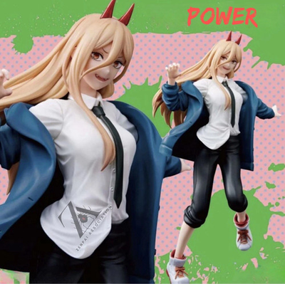 #ad Power Devil Chainsaw Man Anime Kawaii Collectible Figure Girl PVC 7.5 in Boxed $27.85