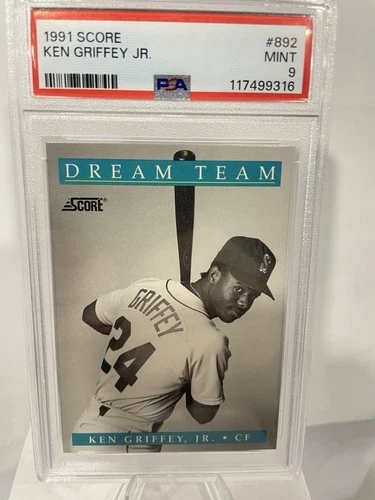 1991 Score - Dream Team Ken Griffey Jr #892 - PSA 9 MINT