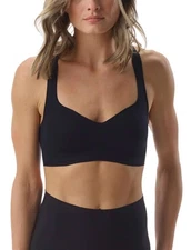 Commando Butter Soft Support Racerback Bralette Black