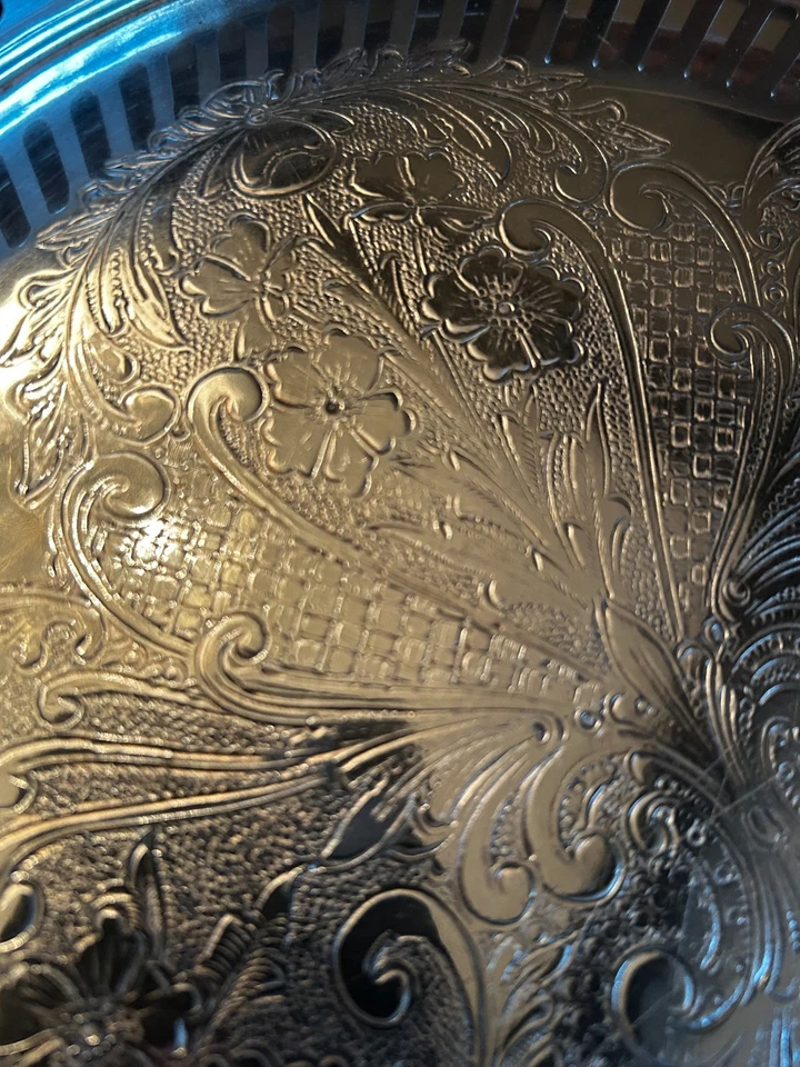 Vintage Hollywood Board of Realtors Silver Plate Platter Federal Silver Co. - Image 4 of 4