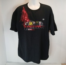 NWOT Nascar Jeff Gordon 24 Pepsi Max All Over Print Black 2XL T-Shirt 2010 Chase