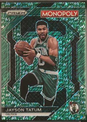 2022 Panini Prizm Monopoly Black Icon Jayson Tatum #4 | eBay display picture 1