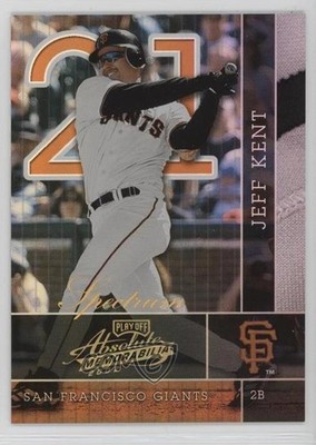 2002 Playoff Absolute Memorabilia Spectrum 66/100 Jeff Kent #126 HOF 0n2g
