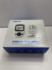 ANMEATE SM24 Video Baby Monitor with Digital Camera - White