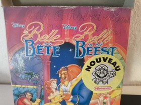 LA BELLE ET LA B&Ecirc;TE - complet  ORIGINALE NINTENDO NES PAL B FRA - Hudson