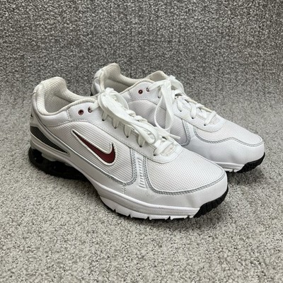 Nike Air Max Impax Mens 8.5 White Red Black 317207-161 Almost Vintage 2007 2008