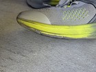 Youth Boys Athletic Running Sneakers US Youth 12 Gray/Yellow Low Top used — photo 6
