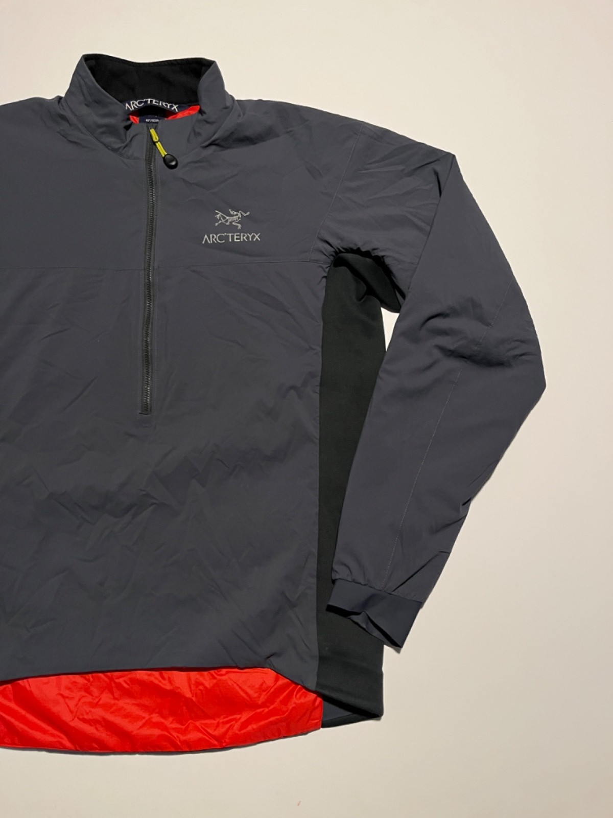ARC'TERYX Atom LT Pullover Gray Medium Jacket Quarter Zip VTG 00s Y2K image 3