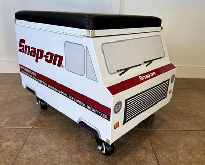 🔴 RARE - NEW Snap-On DEALER TRUCK VAN CREEPER ROLLING SEAT | eBay