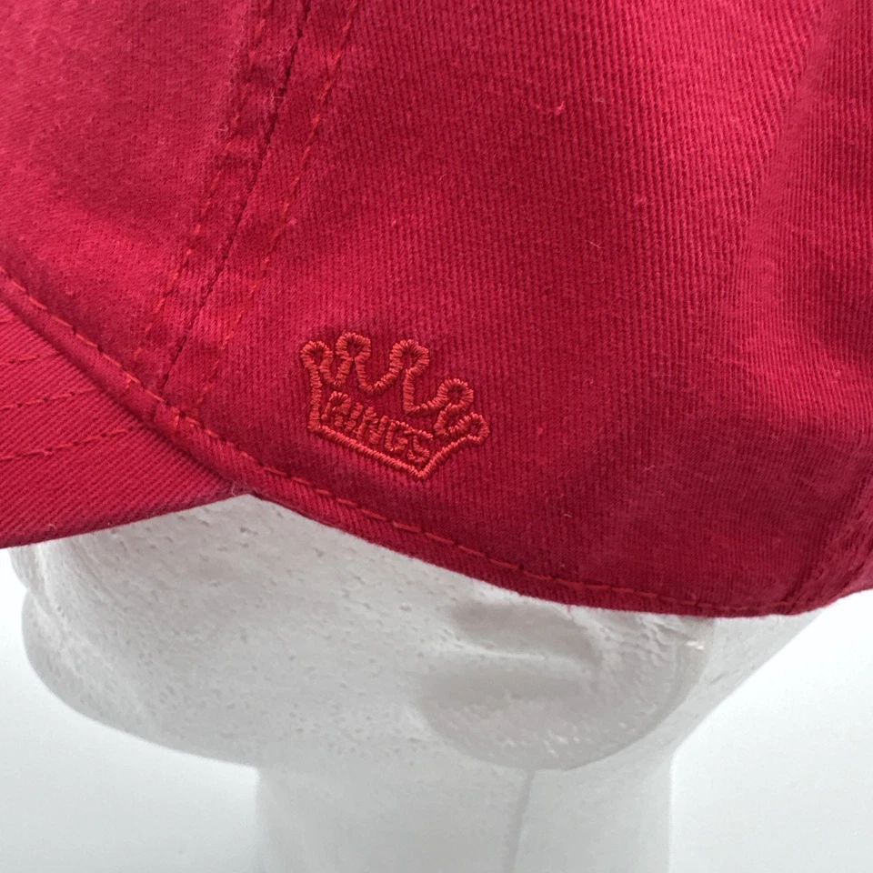 Сувенирная регулируемая бейсбольная кепка Kansas City Monarchs Red Hat Negro League KC - Изображение 2 из 4